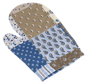 Bellatex Kuchyňská chňapka 28x18 cm Patchwork modrá
