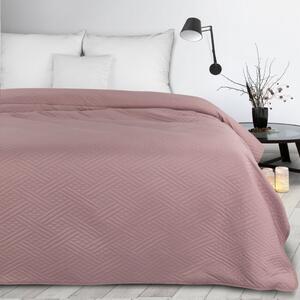 Přehoz na postel Boni4 pudrově růžový
