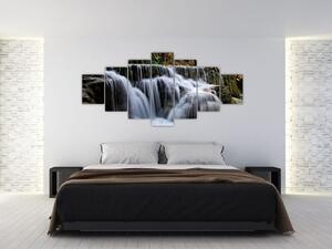 Obraz - Kaskády vodopádů (210x100 cm)
