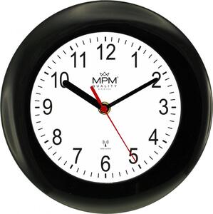 Designové plastové hodiny černé MPM E01.2953.90.A