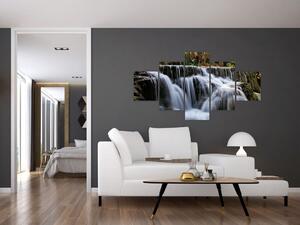 Obraz - Kaskády vodopádů (125x70 cm)