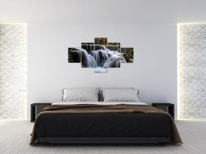 Obraz - Kaskády vodopádů (125x70 cm)
