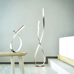 Designová stolní lampa z oceli včetně LED a stmívače - Belinda