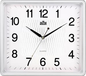MPM Hranaté bílé hodiny MPM E01.2929 (MPM Hranaté bílé hodiny MPM E01.2929)