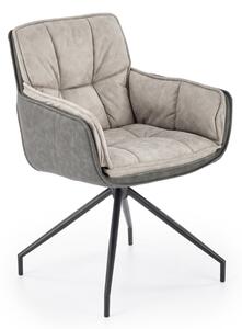 Halmar jídelní židle K523 + barevné provedení: šedá