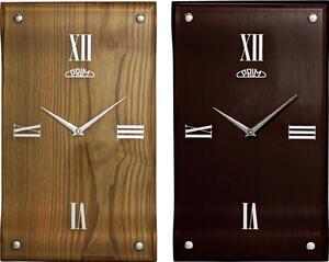 Designové nástěnné hodiny PRIM světle hnědé Nástěnné hodiny PRIM Timber I