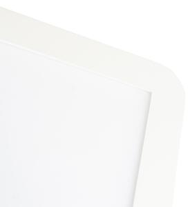 Strop bílý 40 cm včetně LED 3-stupňové stmívatelné IP44 - Steve