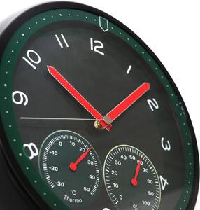 Designové plastové hodiny zelené MPM E01.3084