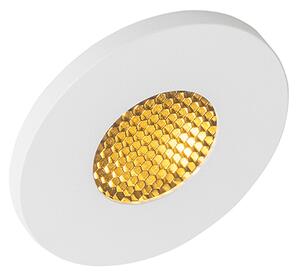 Sada 6 moderních koupelnových zapuštěných bodových svítidel bílá IP54 - Shed Honey