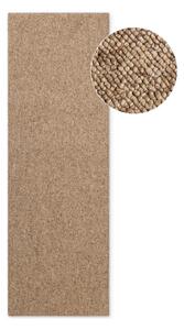 Světle hnědý pratelný běhoun 80x240 cm Rocco Caramel – Elle Decoration