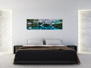 Obraz Jezera v Alpách (170x50 cm)