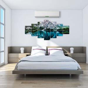 Obraz Jezera v Alpách (210x100 cm)