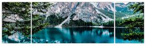 Obraz Jezera v Alpách (170x50 cm)