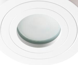 Moderní koupelnové bodové bílé kulaté IP44 - Capa