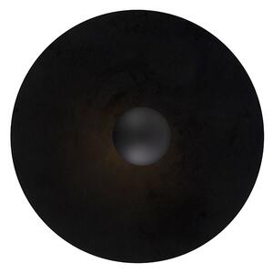 Stropní svítidlo černé ploché stínidlo černé 45 cm - Combi