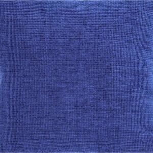 Povlak na polštář Intreccio Jacquard Chenille azurově modrá