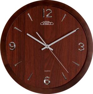 MPM Dřevěné nástěnné hodiny PRIM Wood Style III E07P.3886.54