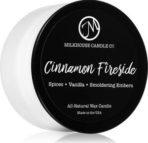 Milkhouse Candle Co. Creamery Cinnamon Fireside vonná svíčka Sampler Tin 42 g