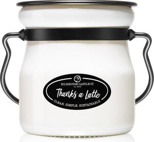 Milkhouse Candle Co. Creamery Thanks A Latte vonná svíčka Cream Jar 142 g