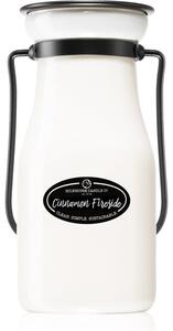 Milkhouse Candle Co. Creamery Cinnamon Fireside vonná svíčka Milkbottle 227 g
