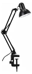 Stolní lampa s klipem 1xE27/60W/230V černá
