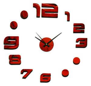 Nalepovací hodiny červené MPM Nalepovací hodiny 3776.20