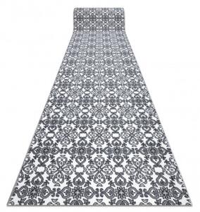 Běhoun ARGENT květy - W4949 bílý / šedý
