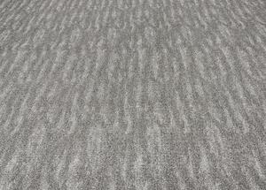Breno Metrážový koberec STONE 38790, šíře role 400 cm, Šedá, Vícebarevné