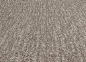 Breno Metrážový koberec STONE 19590, šíře role 400 cm, Béžová, Vícebarevné