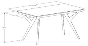 Konferenční stolek Mandelík velikost stolku (D x Š x V): 90 x 50 x 45 (cm)