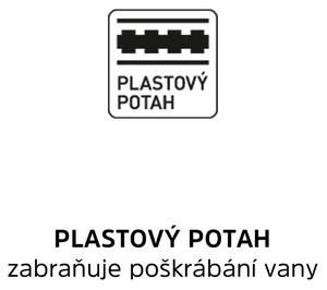 Mereo Mereo, Sprchová hadice bílá, lesklá 150 cm, systém zabraňující překroucení, CB111W