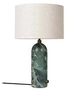 Stolní lampa GUBI, Gravity Small, stmívatelné, Zelená, Obývací pokoj, Kámen, Design
