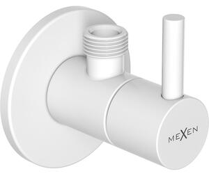 Mexen R2, rohový ventil pro baterii 1/2"x3/8", bílá, 79972-20