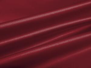 Látka polyesterový satén LUX-036 Vínově červená - šířka 150 cm