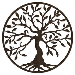 DUBLEZ | Dřevěný strom života na zeď - Yesod