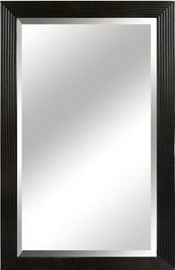 Zrcadlo, dřevěný rám černé barvy, Malkia TYP 1