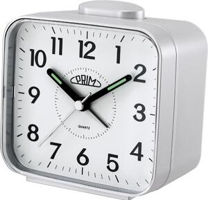 PRIM Stříbrný budík Alarm Klasik - C01P.3795.0200.A (PRIM Stříbrný budík Alarm Klasik - C01P.3795.0200.A)