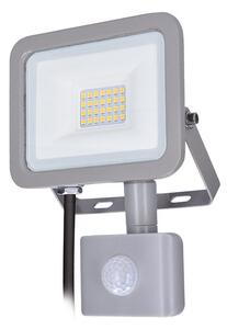 Solight LED reflektor Home se sensorem, 20W, 1500lm, 4000K, IP44, šedý