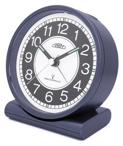 Analogový budík plastový černý/šedý PRIM Alarm Gentleman - C01P.3798.9290.A
