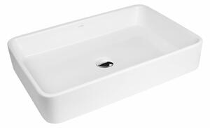 Oltens Lustra umyvadlo 60.5x35 cm obdélníkový na pult bílá 40306000