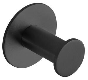SAPHO - X-ROUND BLACK samolepící háček, černá mat XR219B