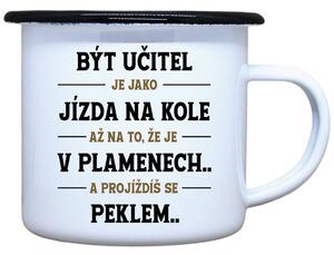 Plecháček s potiskem Být učitel Objem: 330 ml