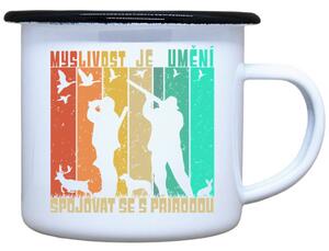 Plecháček s potiskem Myslivost Objem: 330 ml