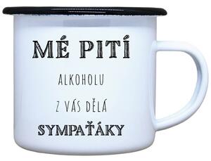 Smaltovaný plecháček Mé pití Objem: 330 ml