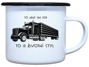 Plecháček Trucker je životní styl Objem: 330 ml