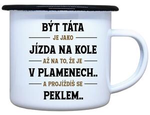 Plecháček s potiskem Být táta Objem: 330 ml