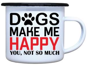 Plecháček s potiskem Dogs Objem: 330 ml