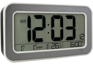Digitální budík plastový černý MPM C02.4003.90