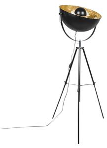 Stativová průmyslová stojací lampa černá - Magna 50 Eglip