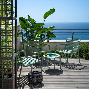 Nardi Světle zelený plastový zahradní odkládací stolek Doga 50 cm